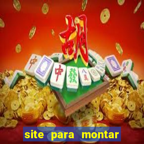 site para montar time de futebol